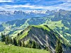 Panoramatický výhled z hory Stanserhorn